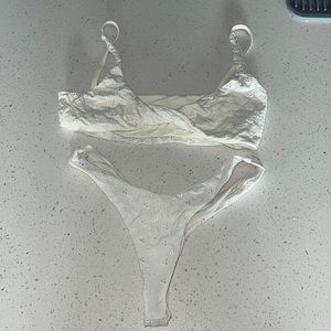 White bikini
